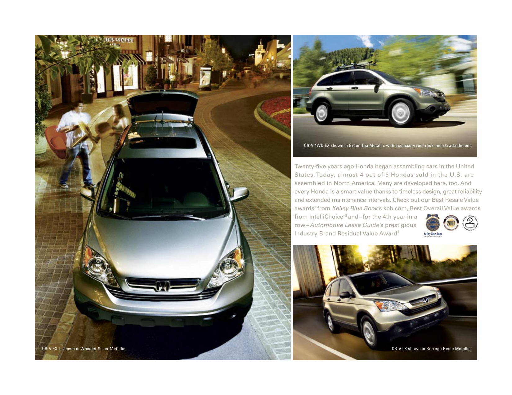 2008 Honda CR-V Brochure Page 10